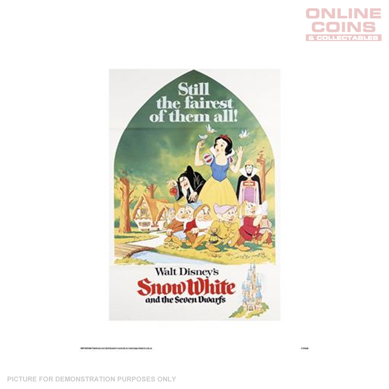 Disney Officially Licensed Art Print - Snow White Movie Poster